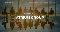 Desktop Screenshot of groupeatrium.com